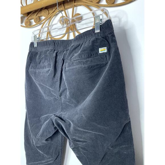 Vuori Men's Optimist Corduroy Pant Charcoal Gray M - Picture 5 of 9